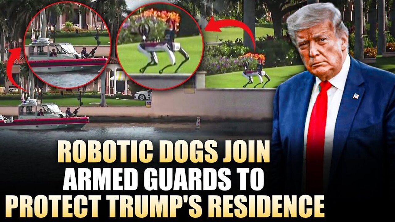 W oblężeniu: robotyczne psy patrolują Mar-a-Lago, dochodzi do ...