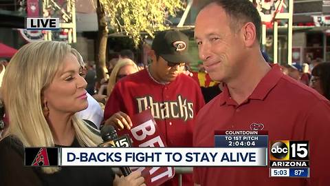 Luis Gonzalez talks Dbacks playoff baseball