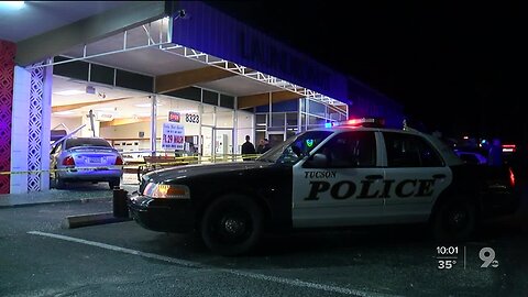 Car crashes into eastside laundromat