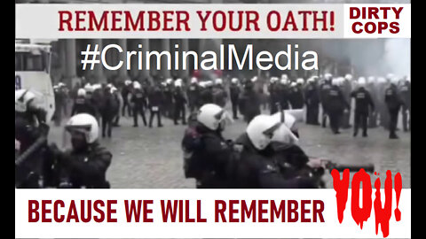 THE #CRIMINALMEDIA STAGED THE BRUSSELS RIOTS (OF COURSE)