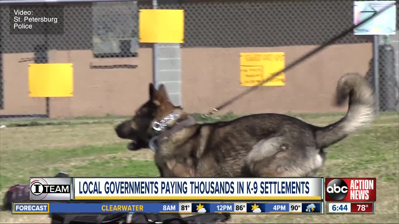 I-Team: Taxpayers paying for settlements in K9 officer bites