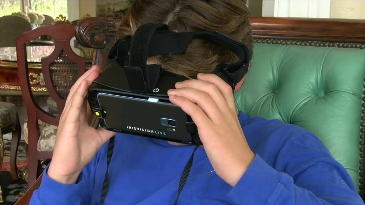 Wearable tech helping Orchard Park teen see the world