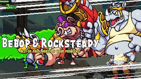TMNT Shredder’s Revenge - Bebop & Rocksteady