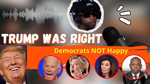 Trump was right and Democrats are not Happy