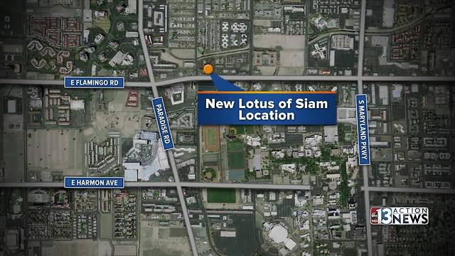 Lotus of Siam reopens Sunday