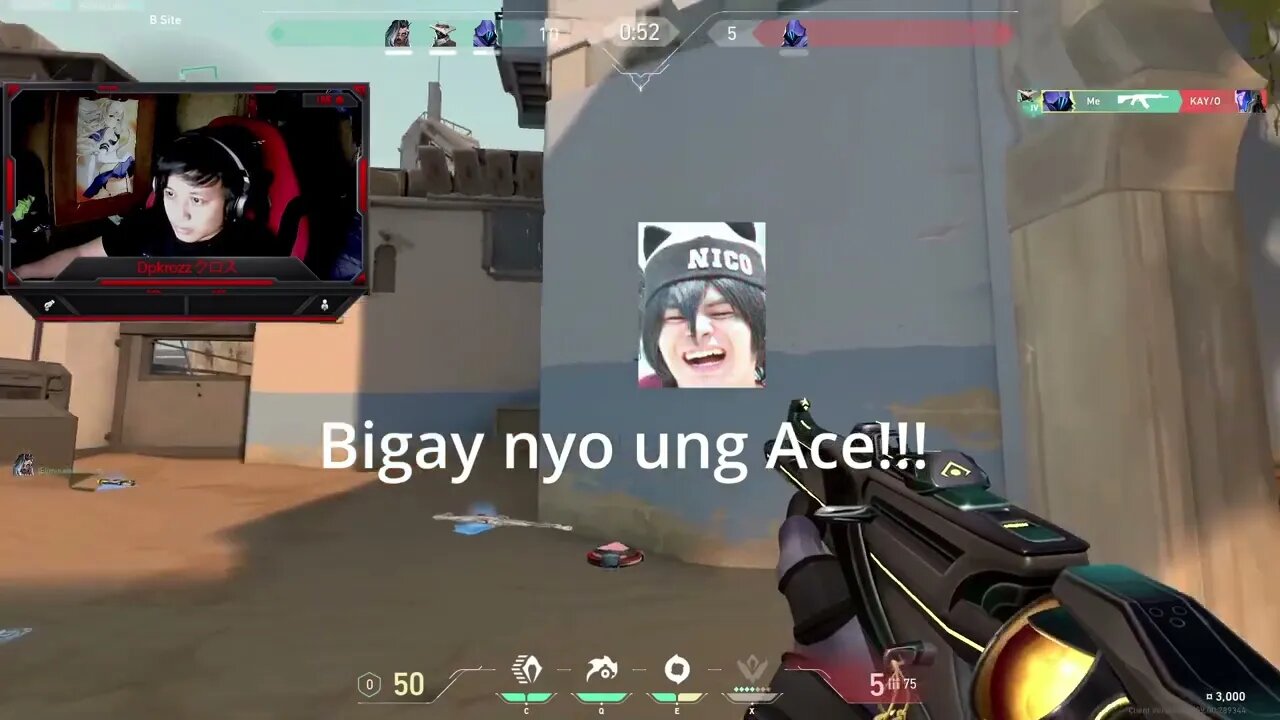 Almost Ace Moment using Omen