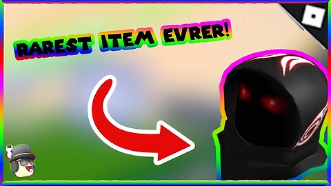 THIS IS THE RAREST ROBLOX ITEM EVER!