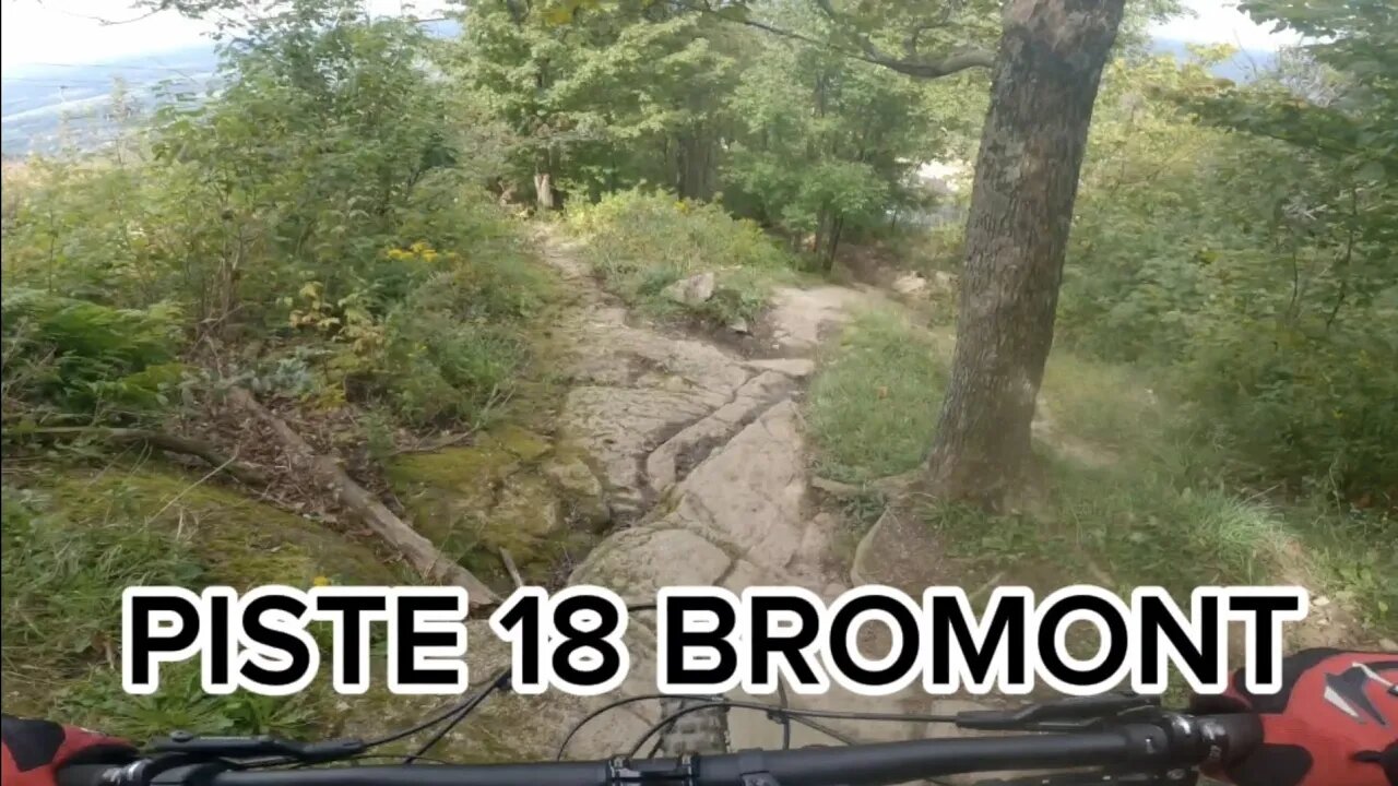 PISTE 18 BROMONT DOWNHILL CRASH X MY FATHER