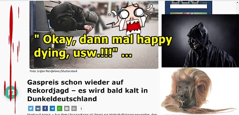 "Okay, dann mal happy dying, usw.!!!“ ...