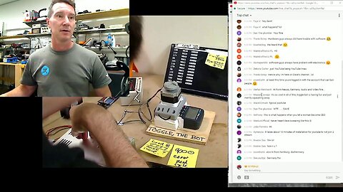 EEVblog2 LIVE - MORE ToggleBot