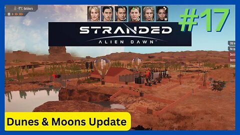 Stranded: Alien Dawn #17 | Insane Difficulty, Desert Biome, Jason Moon