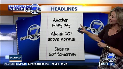 Thursday morning forecast