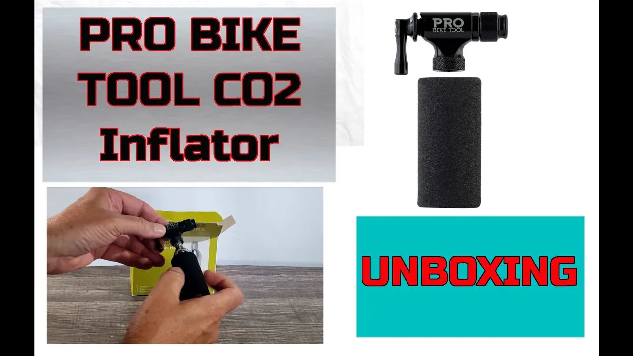 PRO BIKE TOOL CO2 Inflator for Bike Tires - Quick & Easy