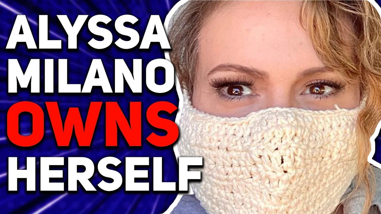 LOL: Alyssa Milano ROASTED For Self-Owning Twitter Post