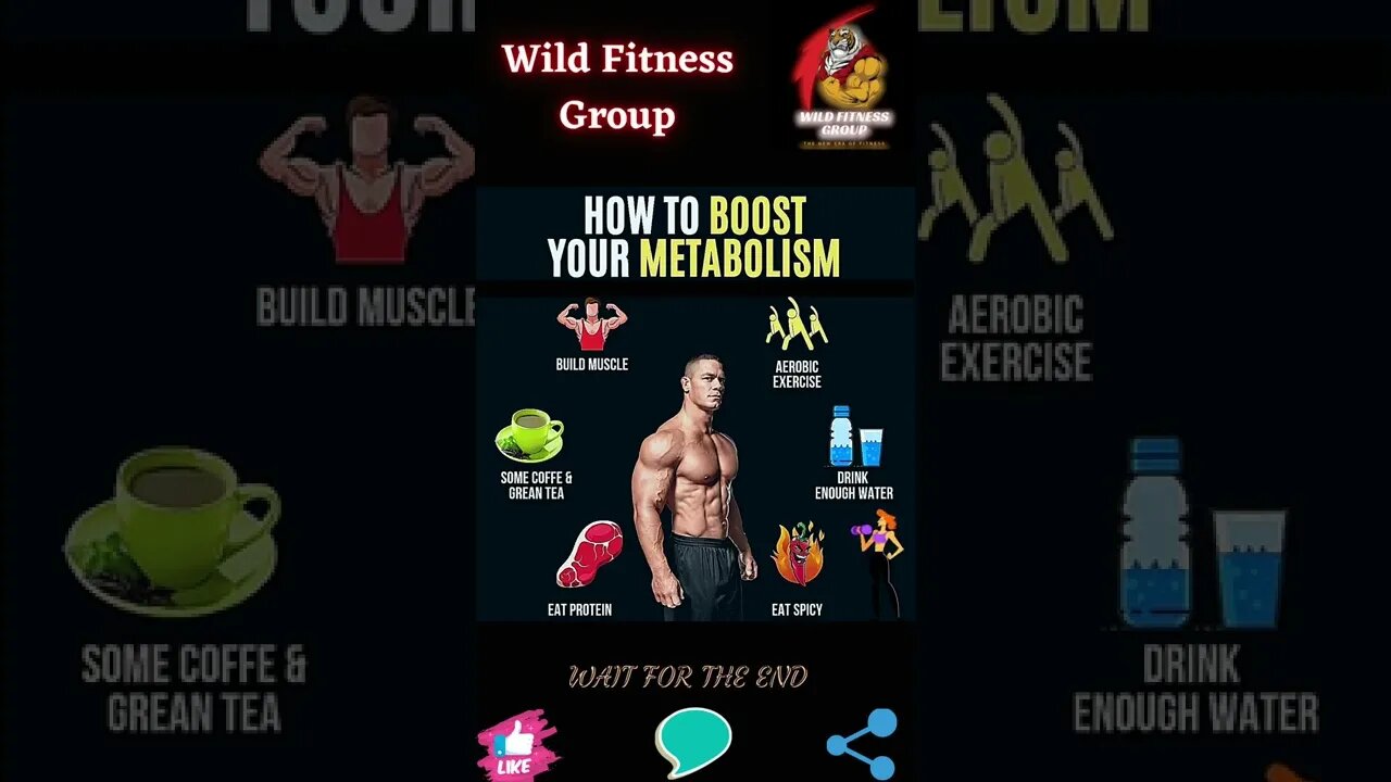 🔥How to boost your metabolism🔥#shorts🔥#wildfitnessgroup🔥17 November 2022🔥