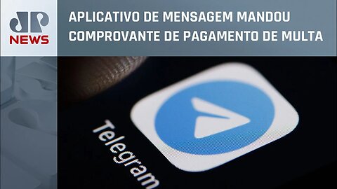 Telegram paga multa de R$ 1,2 milhão imposta por ministro do STF