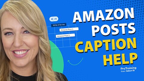 How to Generate Captions for Amazon Posts with AI | Listing Builder Pro Training