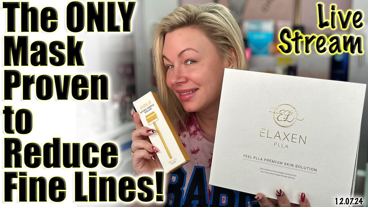 Live Elaxen PLLA Mask: Proven to Reduce Fine Lines & Wrinkles! AceCosm.com Code Jessica10 saves