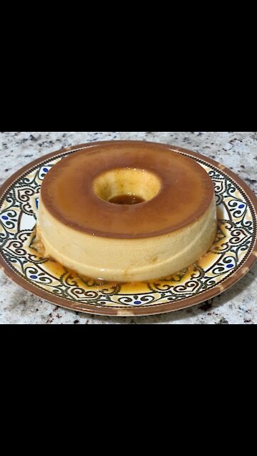 Brazilian Flan made easily and quickly in an electric pressure cooker