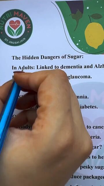 Hidden Dangers of sugar