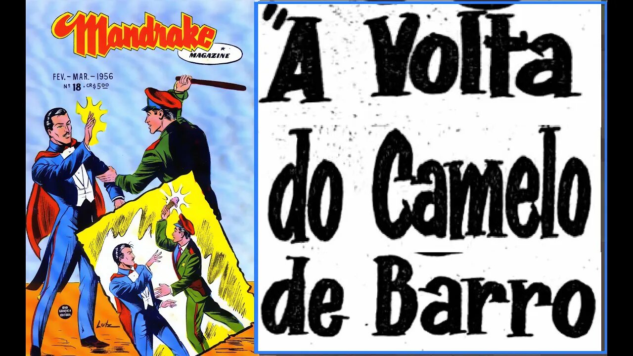 MANDRAKE 18 A VOLTA DO CAMELO DE BARRO #comics #gibi #quadrinhos #historieta #bandadesenhada