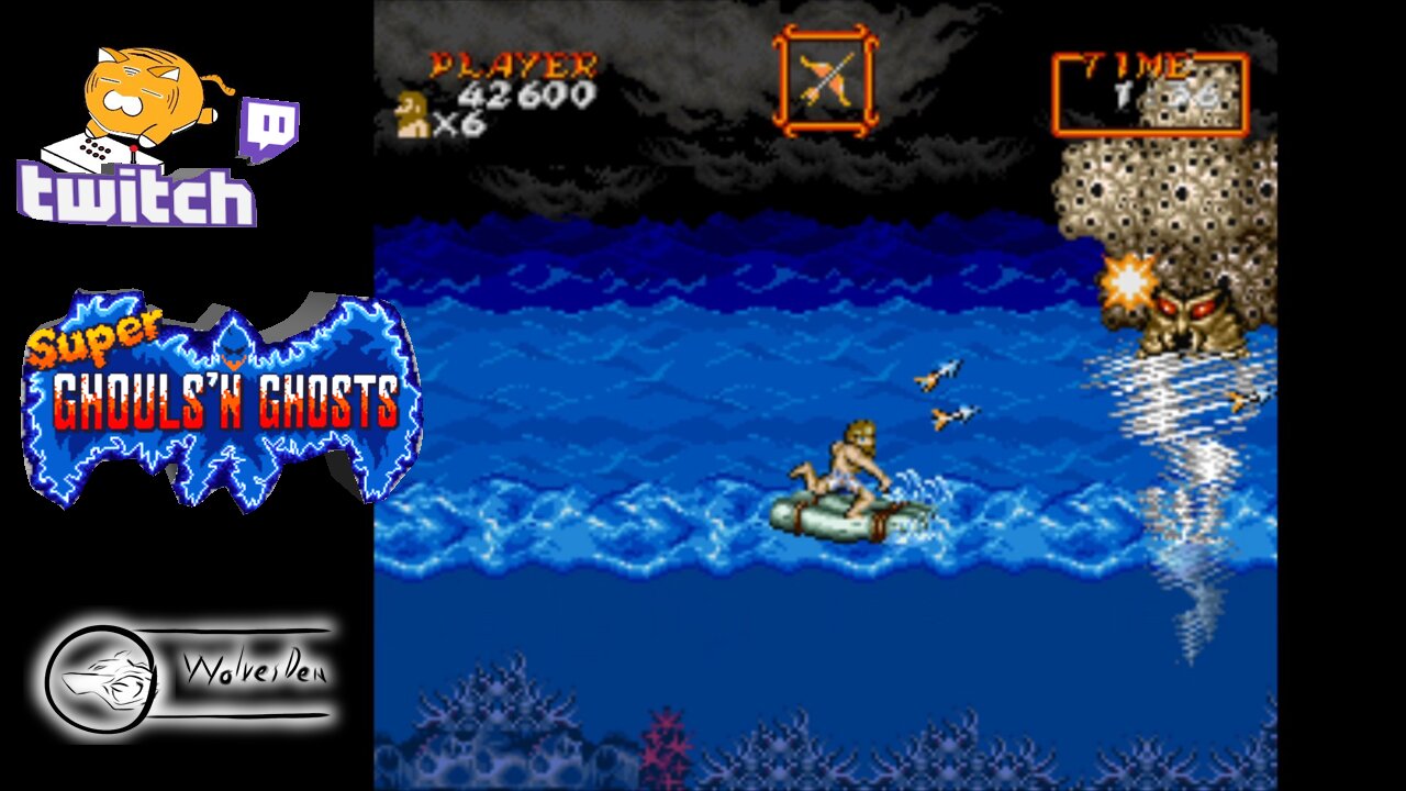 (SNES) Super Ghouls 'n Ghosts - 01 - How hard will this be?... yes this is hard :(