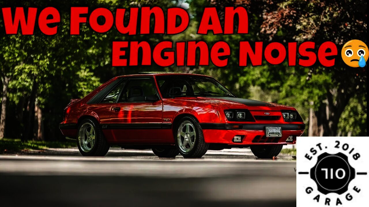 Foxbody Engine Noise.