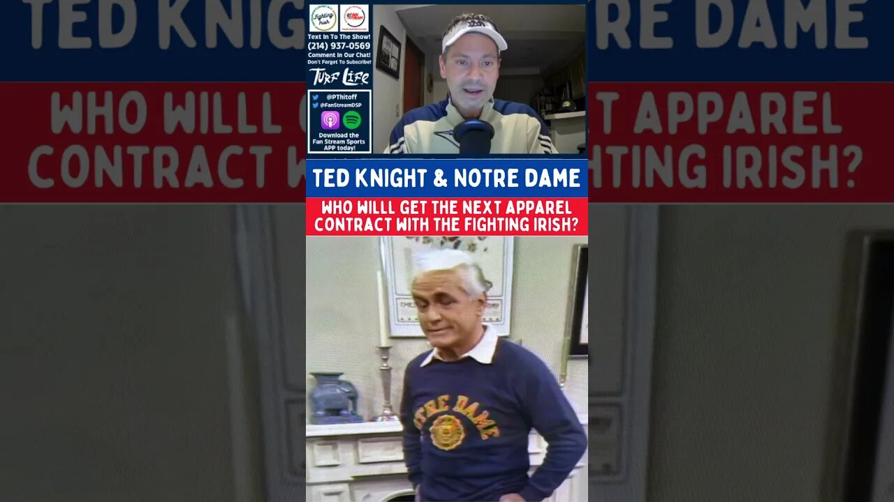 #Shorts #Sports #NotreDame #FightingIrish #UnderArmor #TedKnight #SitComs #CollegeFootball