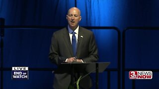 Gov. Pete Ricketts Speaking at Mario Herrera's Funeral