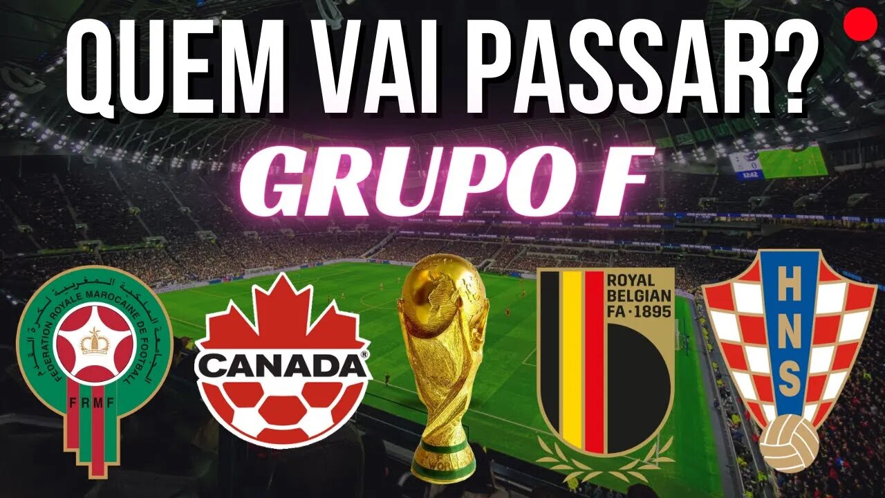 🚨QUEM VAI PASSAR NO GRUPO F?🚨 🌎[COPA DO MUNDO]🌎