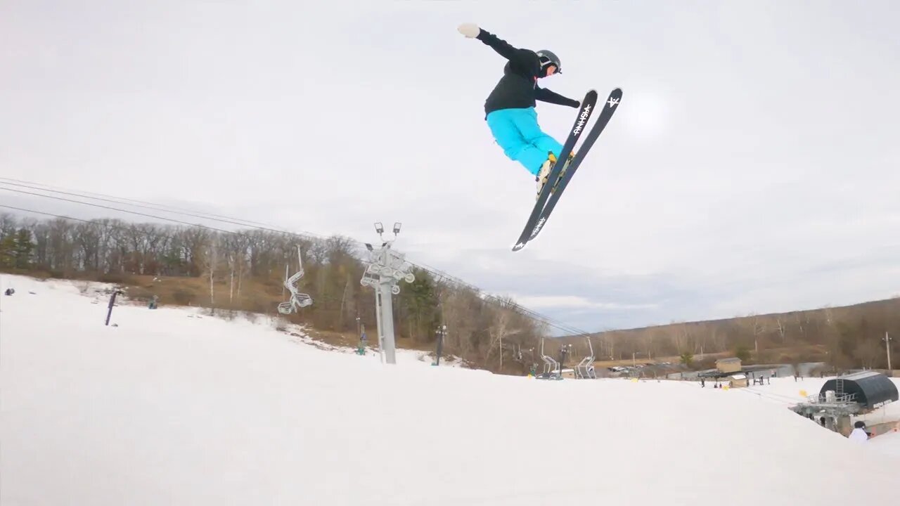 SPRING Park Skiing IN JANUARY?!?