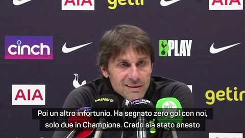 Furious Conte, harsh response to Richarlison: "Shit season? He's right!" #spurs