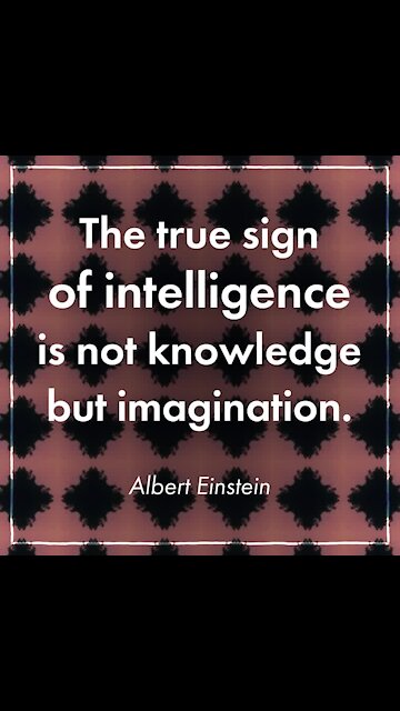 True sign of intelligence [GMG Originals]