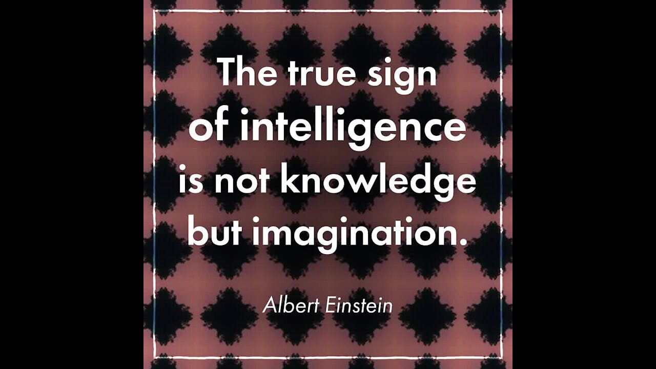 True sign of intelligence [GMG Originals]