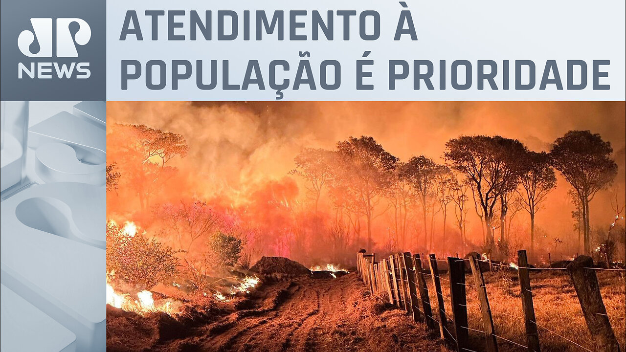 Governo coordena ações de combate a incêndios no Pantanal