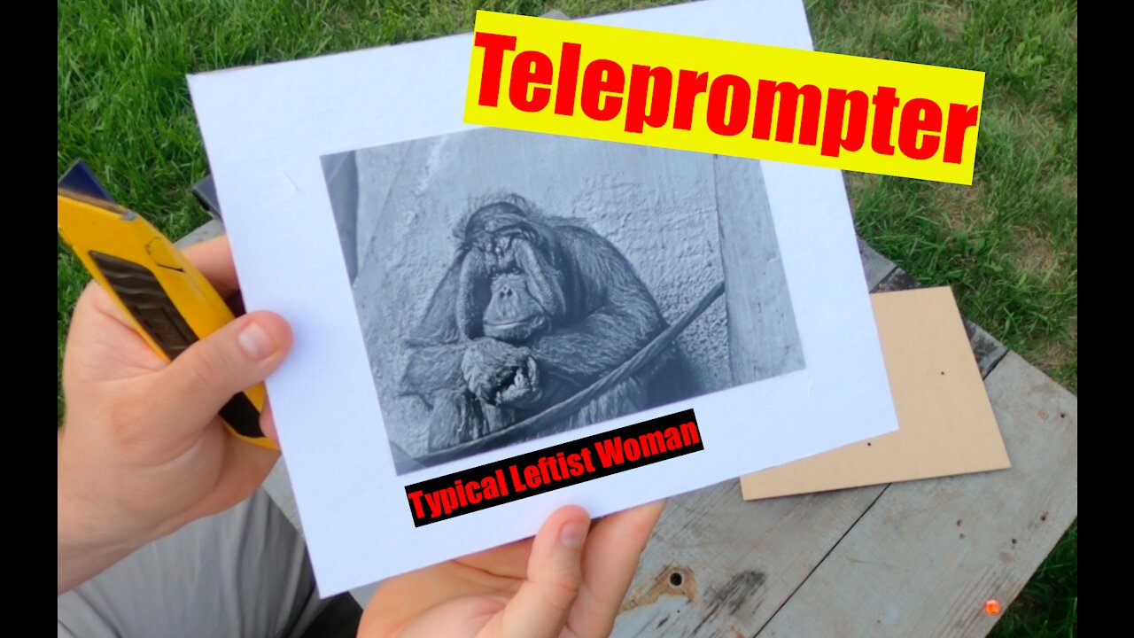 HOW TO MAKE A TELEPROMPTER