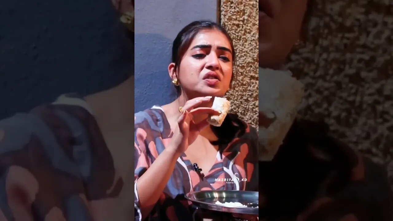 eating expression Queen nazriy#eatingshow ,#nazriya_expression_queen ,#expressionqueen ,#expression