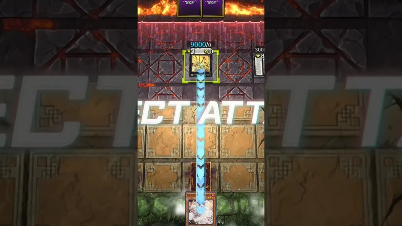 9000 Damage! #shorts #yugiohmasterduel #yugioh #tcg #gaming