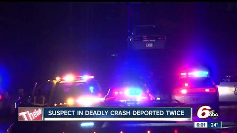 Suspect in deadly accident that killed Colts player Edwin Jackson had been deported twice