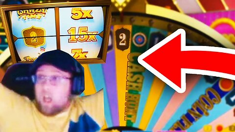 BIG WIN ON CRAZY TIME WHILE LIVE STREAMING! (GAMBLING HIGHLIGHTS)