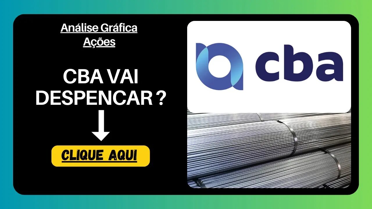 ROMPEU FUNDO OU ARMADILHA ? ANÁLISE GRÁFICA AÇÃO CBAV3.