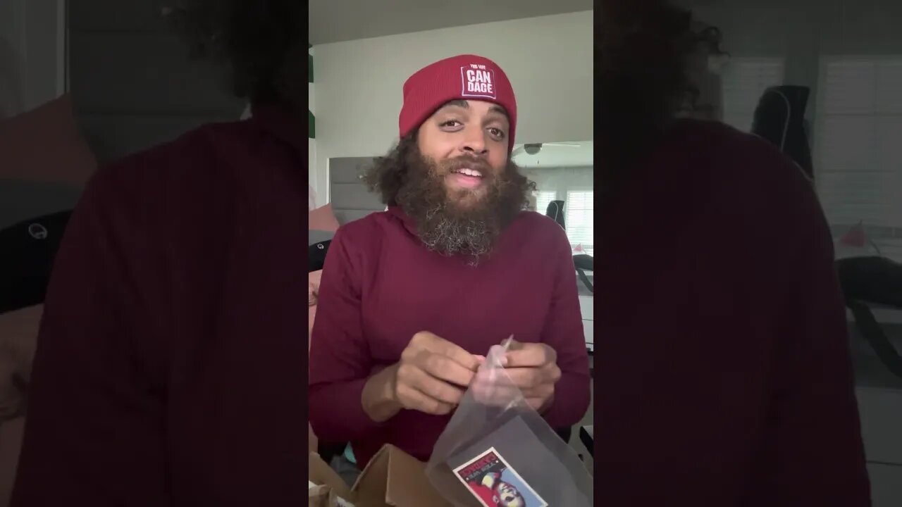 Candace Owens Red Beanie and Yes we Candace Sticker unboxing with Rock Mercury