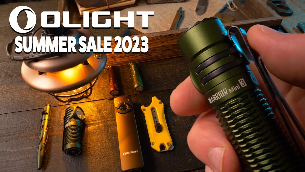 Is it really WORTH IT to buy Olight bundles? Plus NEW Warrior Mini 3 Beam Test!