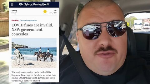 💥NSW GOVERNMENT admits COVID fines UNLAWFUL!!