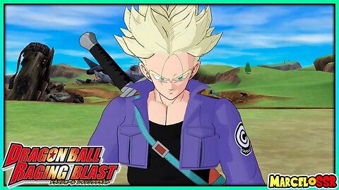 Trunks SSJ Sword Vs. Kid Trunks - Dragon Ball: Raging Blast