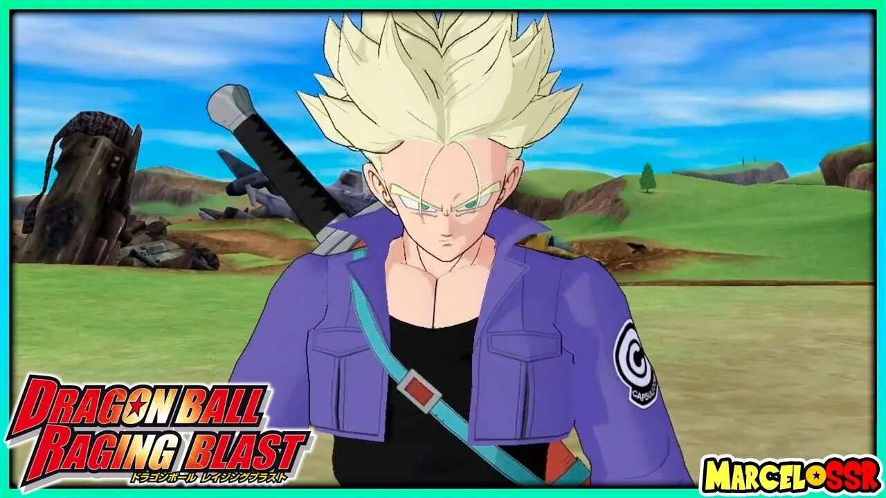 Trunks SSJ Sword Vs. Kid Trunks - Dragon Ball: Raging Blast