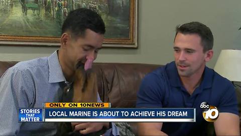 Animal Planet star sets out to help local Marine achieve his dreams