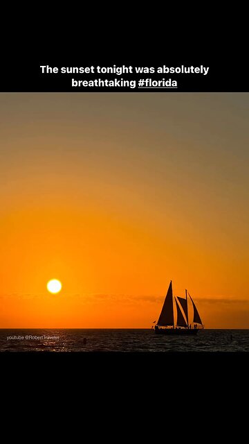 The sunset tonight was absolutely breathtaking #florida #robertTraveler #sunsetlover #breathtaking