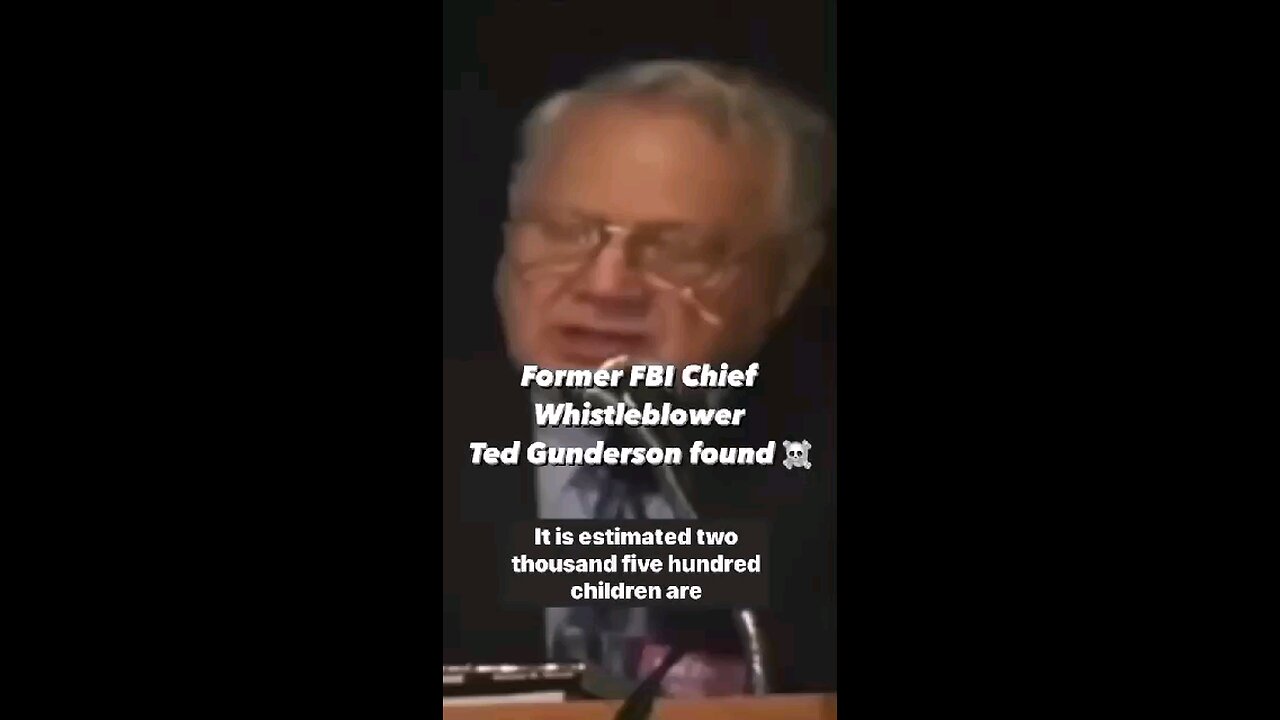 wikipedia quote: Ted Gunderson was far right conspiracy theorist. Reality: He was a good Man.