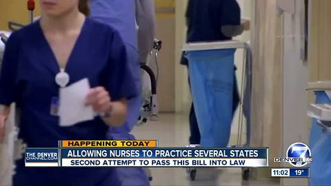 Colorado legislature working to make it easier for nurses to work in other states